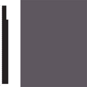 Picture of Flexco - Base Sculpture Wall Base Bliss Charcoal