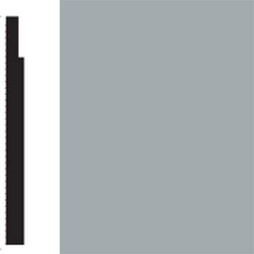 Picture of Flexco - Base Sculpture Wall Base Bliss Nickel