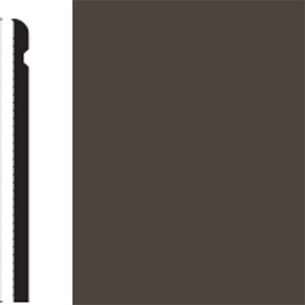 Picture of Flexco - Base Sculpture Wall Base Captivate Black Brown