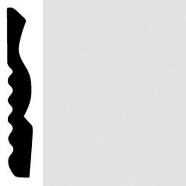 Picture of Flexco - Base Sculpture Wall Base Harmony True White