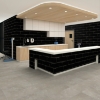 Picture of Daltile - Annapolis Remix Bevel Black Matte