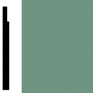 Picture of Flexco - Base Sculpture Wall Base Bliss Balsam