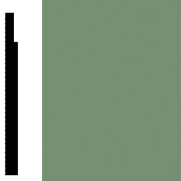 Picture of Flexco - Base Sculpture Wall Base Bliss Asparagus