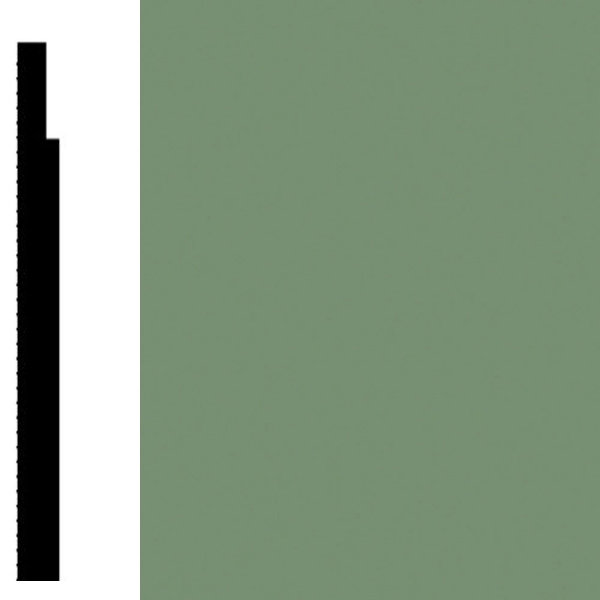 Picture of Flexco - Base Sculpture Wall Base Bliss Asparagus