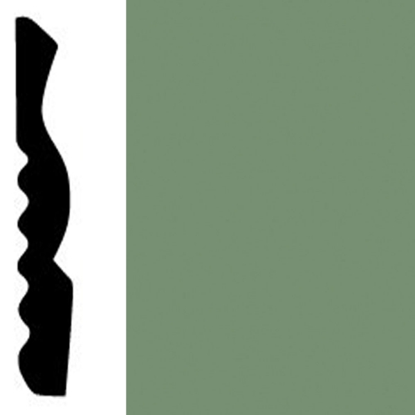 Picture of Flexco - Base Sculpture Wall Base Harmony Asparagus