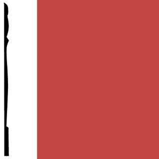 Picture of Flexco - Base Sculpture Wall Base Reflection Bullseye