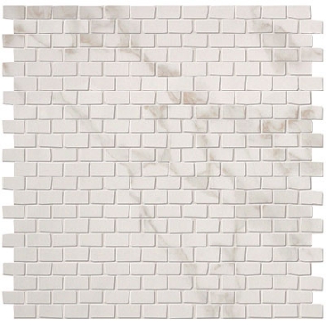 Picture of FAP Ceramiche - Roma Brick Mosaic Calacatta