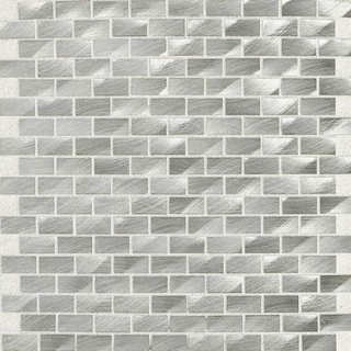 Picture of Daltile - Structure 1/2 x 1 Brick Joint Mosaic Steel