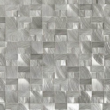 Picture of Daltile - Structure 3D Block Mosaic Steel