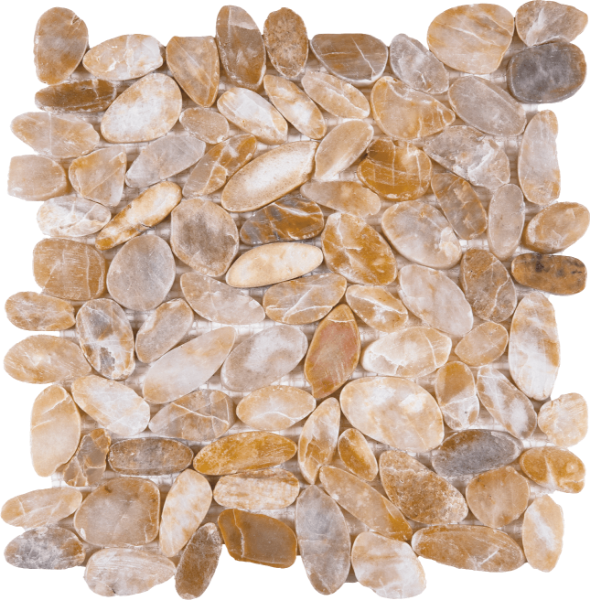 Picture of Bati Orient - Pebbles Sliced Polished Beige