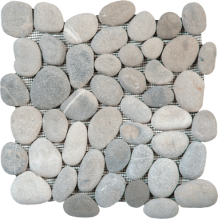 Picture of Bati Orient - Pebbles Rectified Matte Grey/Beige