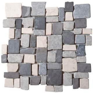 Picture of Bati Orient - Opus Mosaic Cubic White/Grey/Dark Grey