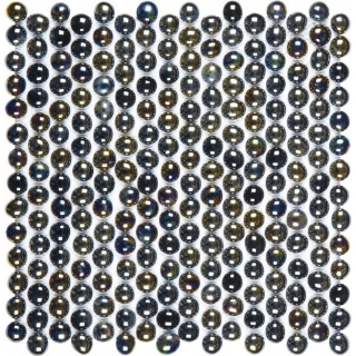 Picture of Bati Orient - Round Mosaic Mix Glass Black