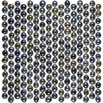 Picture of Bati Orient - Round Mosaic Mix Glass Black