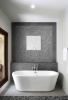 Picture of Bati Orient - Mix Mosaic 5/8 x 5/8 Black Marble Black Glossy Glass