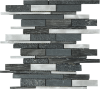 Picture of Bati Orient - Mix Mosaic Baguette Stone Grey/Black Aluminum Mix