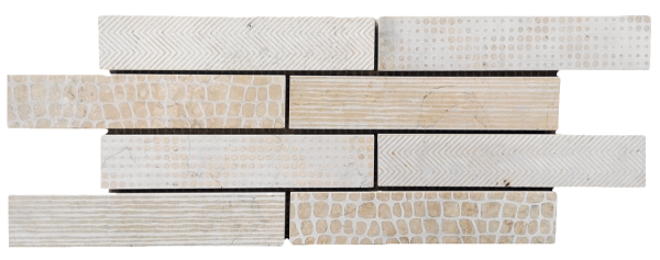Picture of Bati Orient - Marble Nature Print Brick Beige