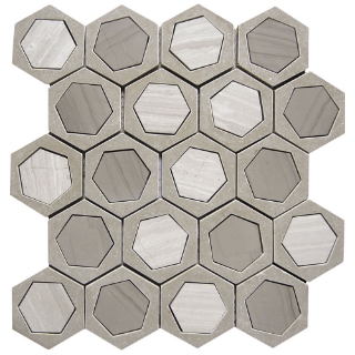 Picture of Bati Orient - Stone Hexagon White