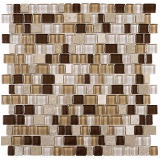 Picture of Bati Orient - Glass Multi Sizes Beige Glass & Quartzite