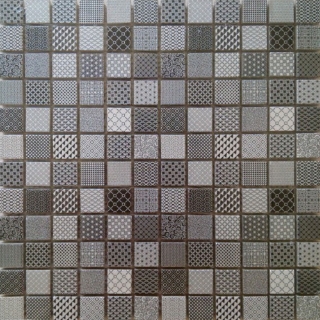 Picture of Bati Orient - Glass Mix Deco Black Grey