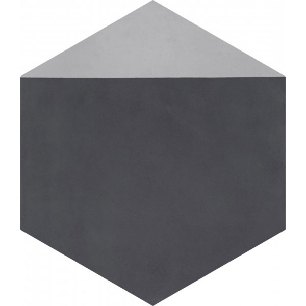 Picture of Bati Orient - Cement Tiles Modern Hexagon Antracite/Grey