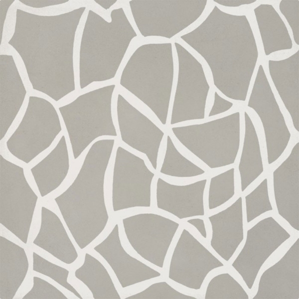Picture of Bati Orient - Cement Tiles Modern Web Light Grey/Off White