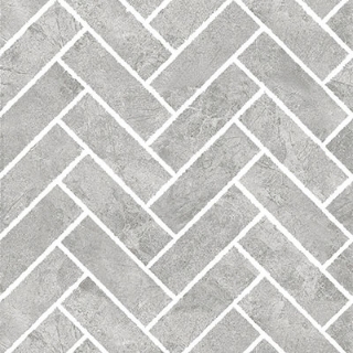 Picture of SantAgostino - Themar Mosaic Herringbone Grigio Savola
