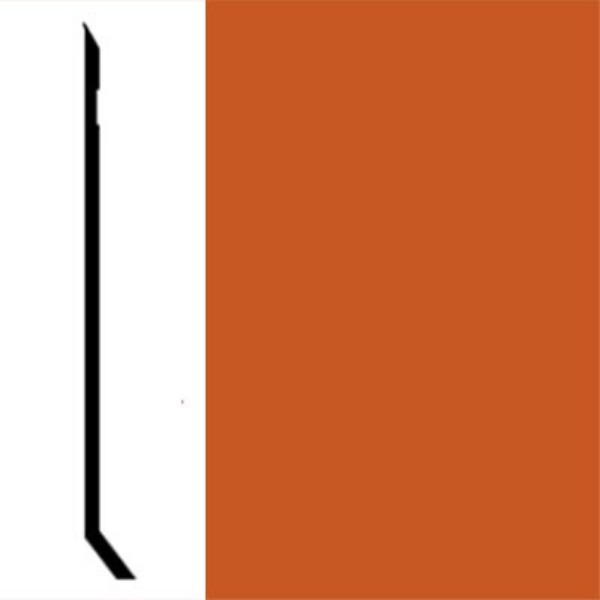 Picture of Johnsonite - Perceptions Designer Recess with Toe Tangerine Tango