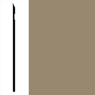 Picture of Johnsonite - Perceptions Designer Recess Toeless Brass