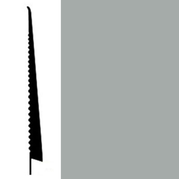 Picture of Johnsonite - Tightlock Wallbase for Carpet 6 1/2 Sterling Silver