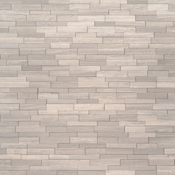Picture of MS International - RockMount Stacked Stone M-Series Panels White Oak