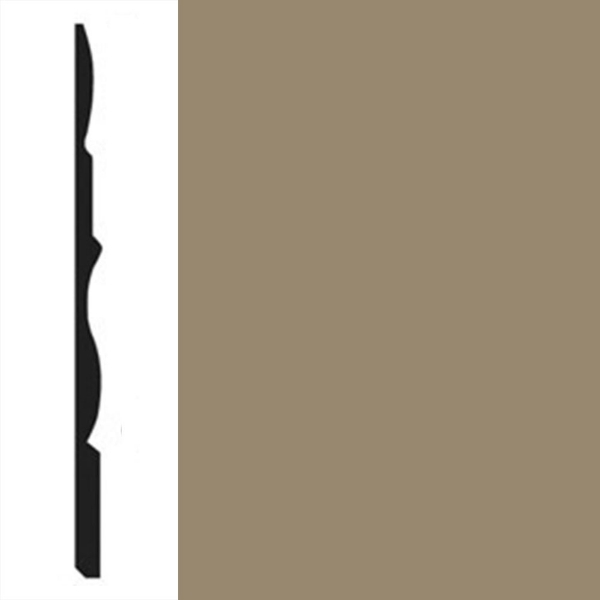 Picture of Johnsonite - Millwork Attache Brass