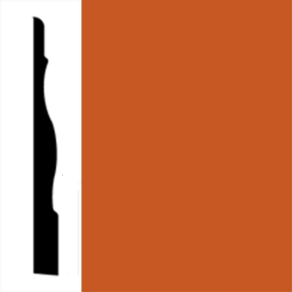 Picture of Johnsonite - Millwork Delineate Tangerine Tango