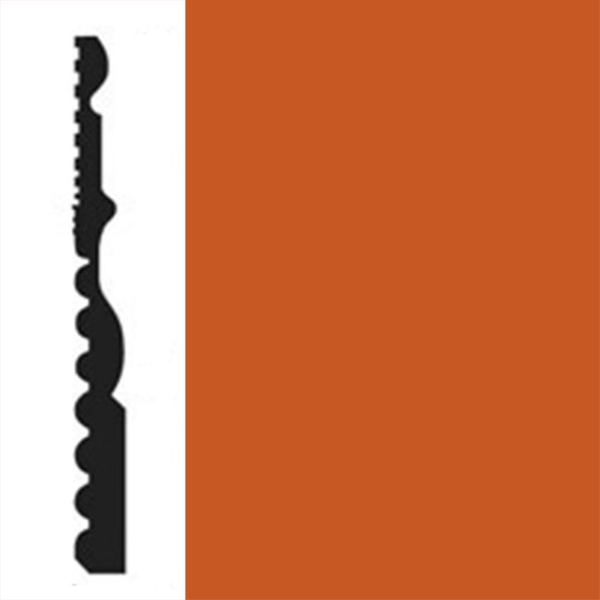 Picture of Johnsonite - Millwork Diplomat Tangerine Tango