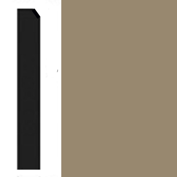 Picture of Johnsonite - Millwork Mandalay 2.5 Brass