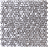 Picture of Bati Orient - Metal Art Mosaics Medium Hexagon Silver Aluminum