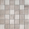 Picture of Bati Orient - Recycled Glass Wood Look Squares Beige Mix