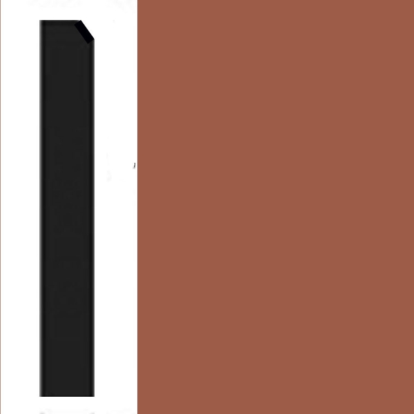 Picture of Johnsonite - Millwork Mandalay 2.5 Sailor Red