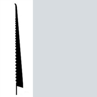 Picture of Johnsonite - Tightlock Wallbase for Carpet 6 1/2 White Slipper