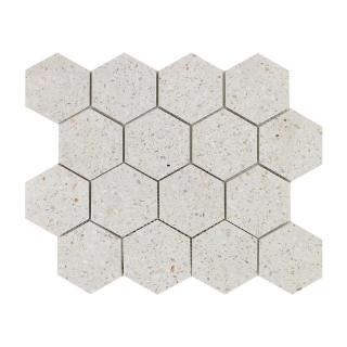Picture of Tesoro - Venice Hexagon Mosaic Sand Terrazzo