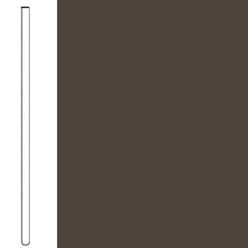 Picture of Flexco - Wall Base Straight 1/8 4 Black Brown