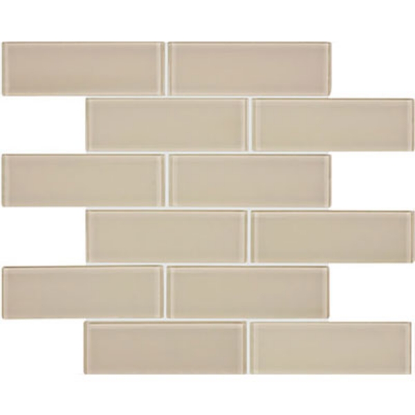Picture of Anatolia Tile & Stone - Bliss Element Brick Mosaic Earth
