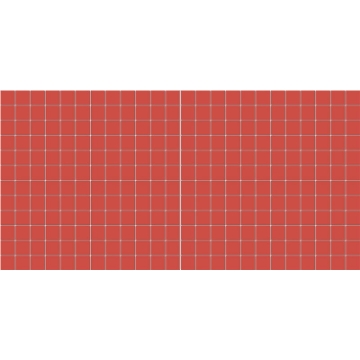 Picture of American Olean - Unglazed ColorBody Mosaic 1 x 1 Red