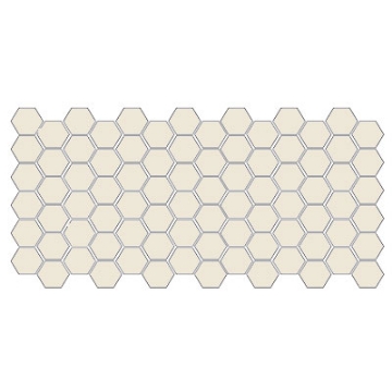 Picture of American Olean - Unglazed ColorBody Mosaic Hexagon 2 x 2 Almond