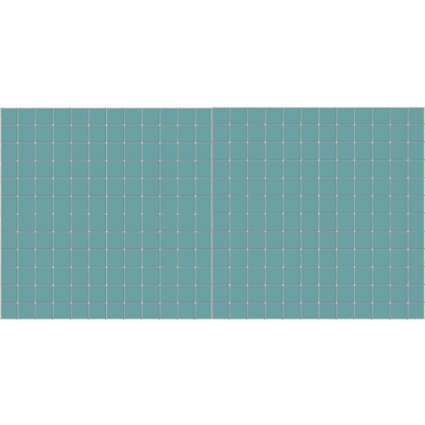 Picture of American Olean - Unglazed ColorBody Mosaic 1 x 1 Abrasive Ocean Tide