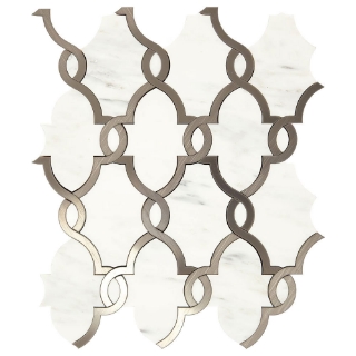 Picture of Marazzi - Castellina Basilica White Steel