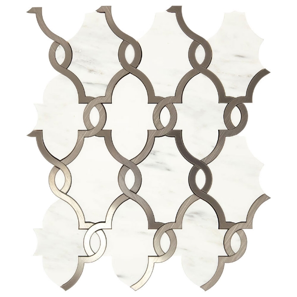 Picture of Marazzi - Castellina Basilica White Steel