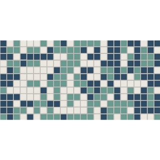 Picture of American Olean - Unglazed ColorBody Mosaic 1 x 1 Blends Optimistic Blend