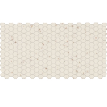Picture of American Olean - Unglazed ColorBody Mosaic Hexagon 1 x 1 Biscut Speckled