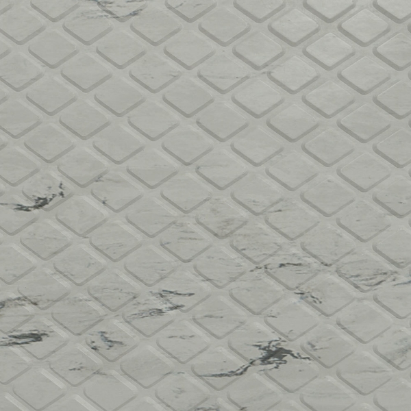 Picture of Flexco - Diamond Landing Tile Evolving Styles Creative Elements French Gray Black